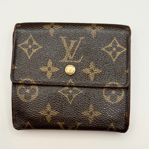 LV Monogram Canvas Trifold Wallet - Picture 1 of 10
